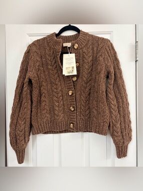 Sezane Andina Cable Knit